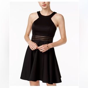 Black sleeveless dress